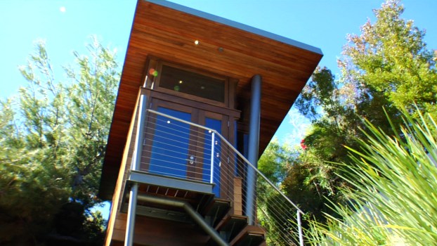 Designer Living: Inside a Tree House Getaway