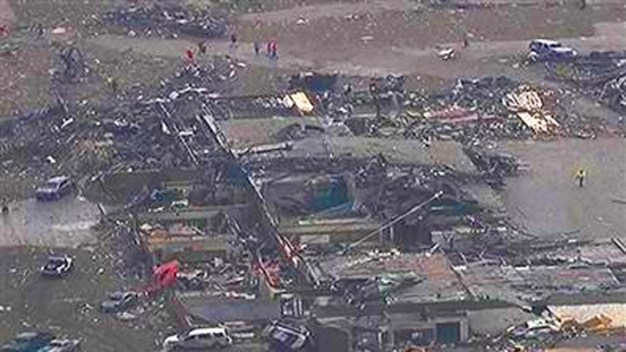 WATCH: Crews Search for Survivors After Tornado Rips Through Oklahoma City