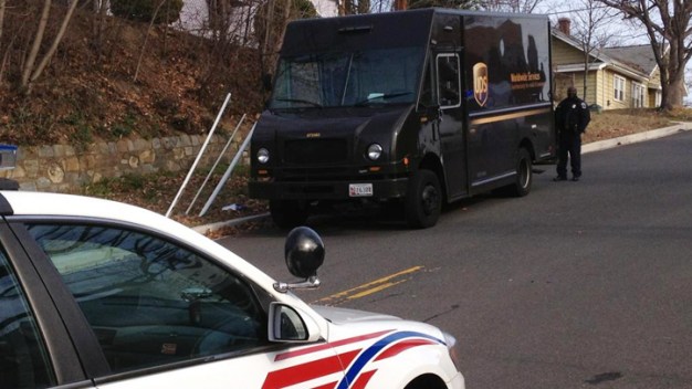 Armed Robbers Hold Up UPS Truck