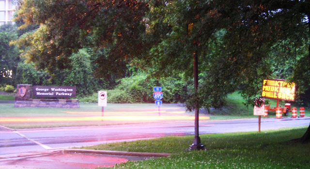GW Parkway Runs Its Mouth