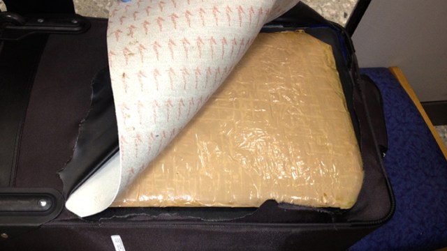 Caught at Dulles Customs