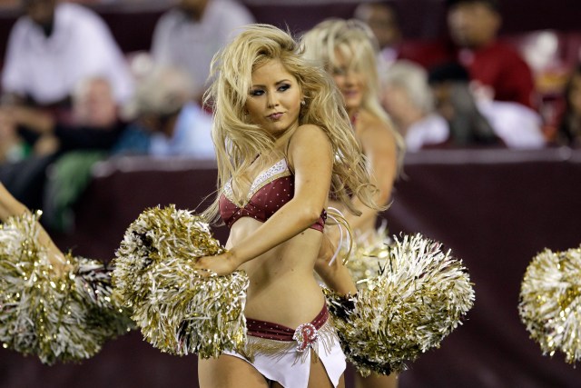 Images From Redskins-Bucs Game