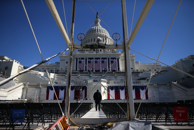 Final Preparation for Inauguration Day