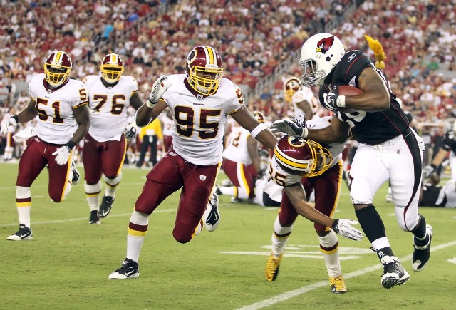 Images From Redskins-Cardinals Preseason Game