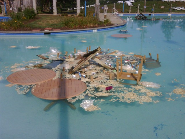 Vandals Attack Dale City Water Park
