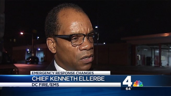 News4's Erika Gonzalez talks with Fire Chief Keith Ellerbe about proposed changes to emergency services in D.C.