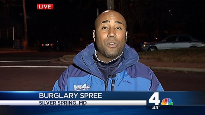 Shomari Stone reports on a series of burglaries in Silver Spring.
