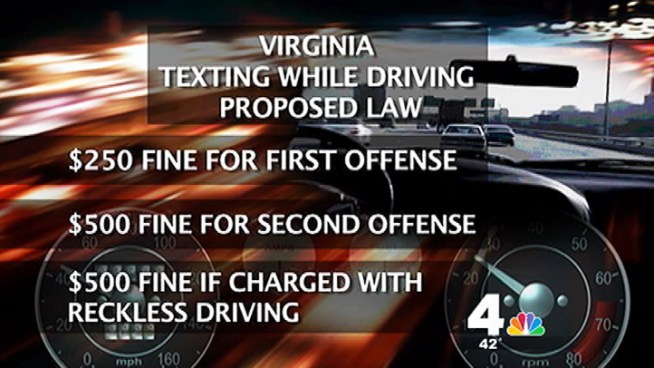 Both chambers of the General Assembly have approved legislation to toughen penalties for texting while driving.
