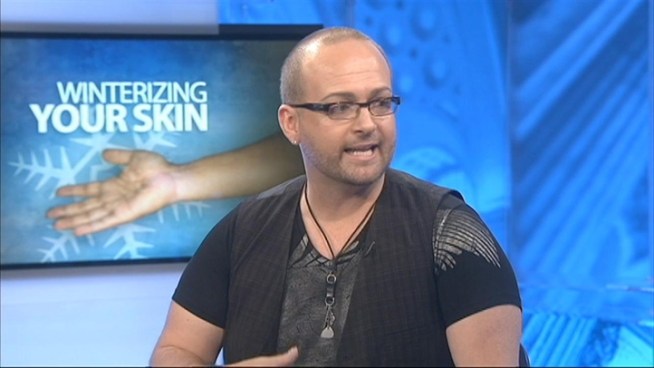 Beauty expert James Cornwell stopped by 