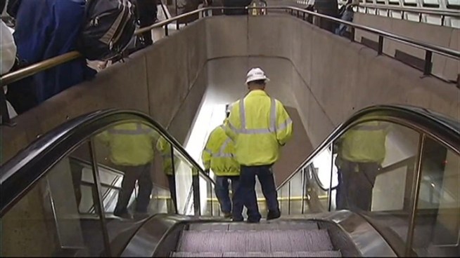 Service on the Blue and Orange Lines were restored on Wednesday morning after what Metro calls a minor derailment Tuesday night. News4's Tracee Wilkins reports.