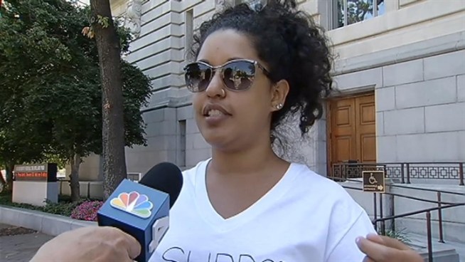 A group of transgender activists picketed in the District Thursday, calling for more action to fight violence against transgender people and to provide better housing and health care opportunities.