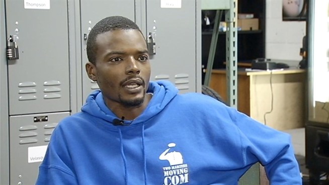 News4's Seth Lemon explores how one local company is trying to combat the high unemployment rate for military veterans.