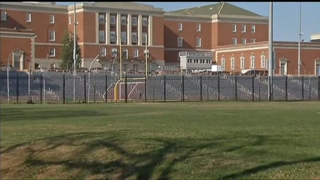 A D.C. principal was released on her own recognizance after being charged in a fight in the parking lot after a homecoming game. News4's Derrick Ward reports.