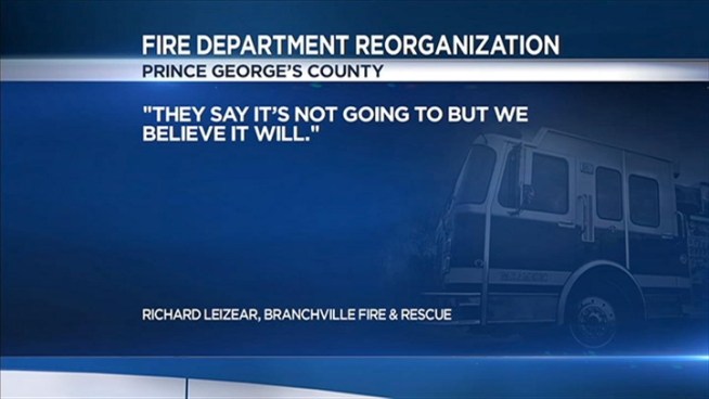 Some changes coming to the Prince George's County Fire Department. It's re-organizing staff. Starting next month, some stations will see an increase in career firefighters, while others will depend more on volunteers. News4's Darcy Spencer explains the impact on public safety.
