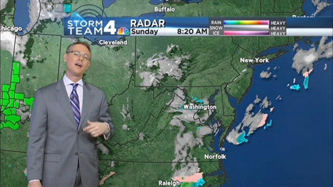 Watch Chuck Bell's daytime forecast for Sunday, February 3, 2013.