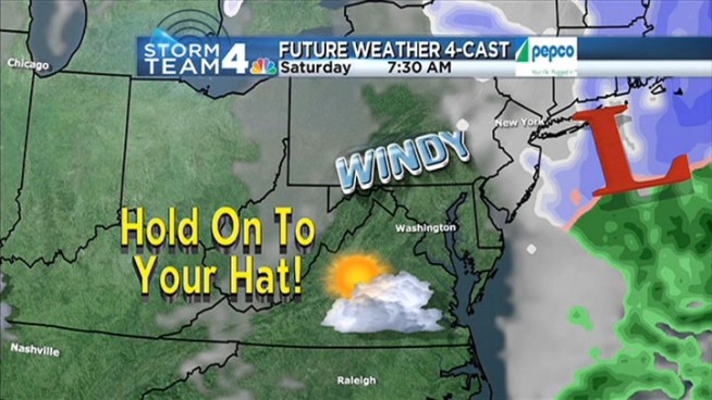 Watch Chuck Bell's daytime forecast for Saturday, February 9, 2013.