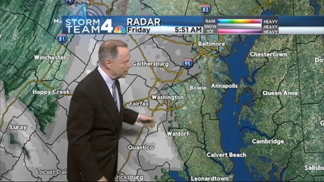 Tom Kierein says we are in for some snow - and possibly some sleet.