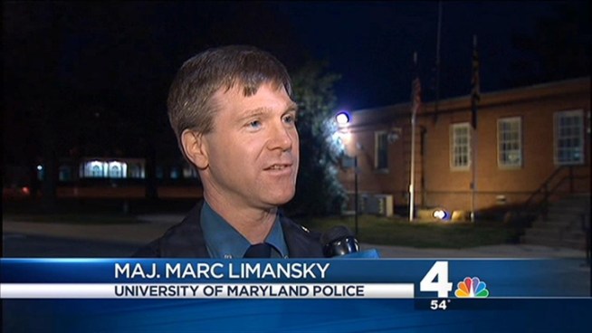 Police in College Park are looking for a man who they say punched a female on a UMD shuttle bus. Jackie Bensen has more.