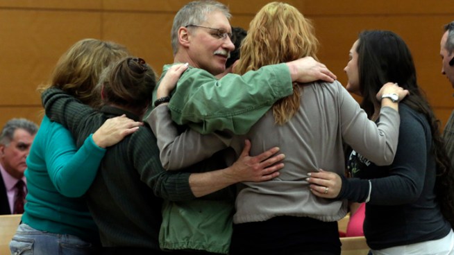 A New York man is enjoying his first night of freedom after serving decades behind bars. David Ranta, who has maintained his innocence in the murder of a local rabbi, had his conviction vacated Thursday as he received a heartfelt apology from the judge. Pei-Sze Cheng reports.