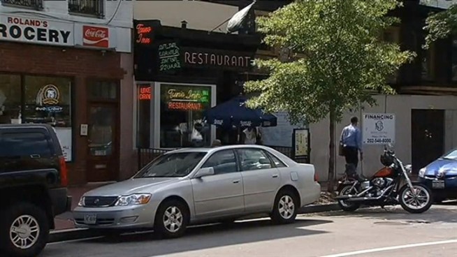 The wife of a man brutally attacked in the District's Eastern Market neighborhood hopes surveillance video released Tuesday by police will help find the people who beat her husband unconscious. News4's Pat Collins reports on what the video could reveal about the suspects.