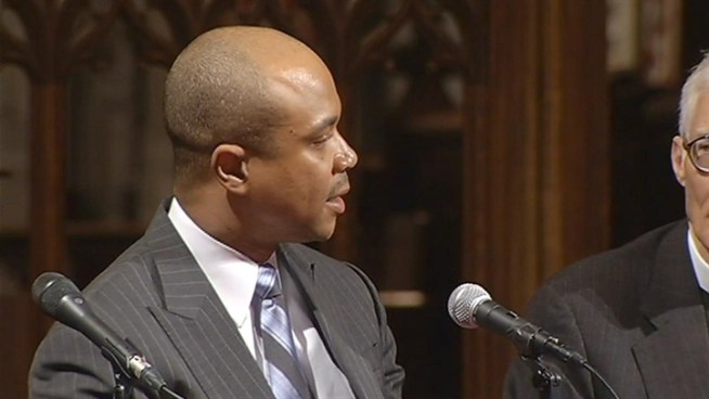 The debate over Gun Control is not going away in the D.C. area. The fight over background checks for gun buyers got a lot of attention at C-PAC this week. And as Derrick Ward reports, National Cathedral is hosting a series of events aimed at curbing gun violence this weekend.