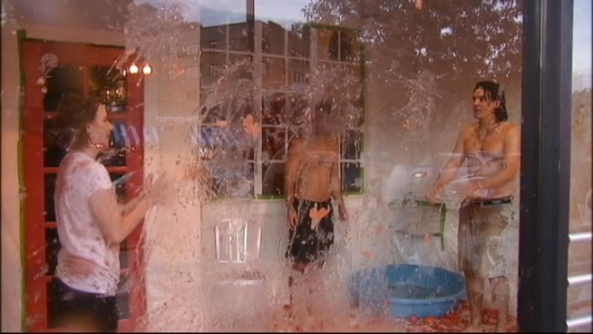 Ripple Restaurant in Washington holds its version of a Spanish tomato festival.