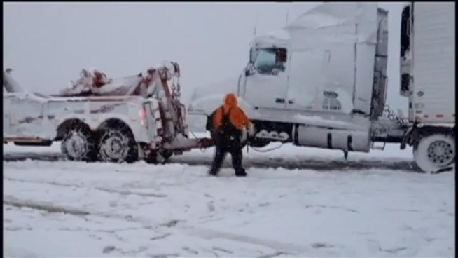 Dozens of accidents keep emergency crews busy in northern Virginia. News4 Northern Virginia Bureau Chief Julie Carey reports.