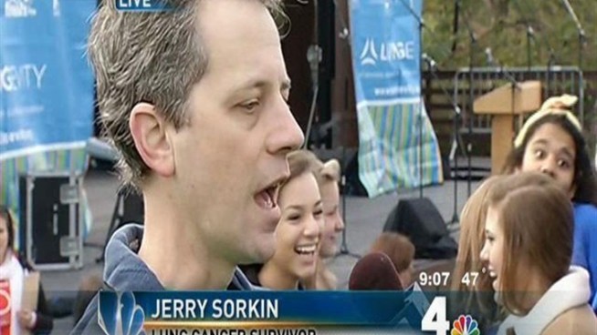 Lungevity holds a 5K walk to benefit lung cancer research.