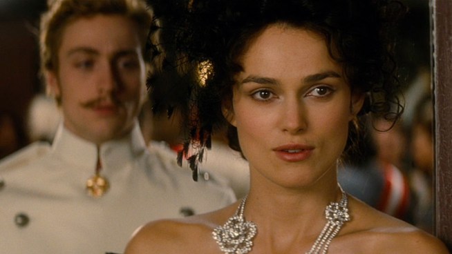 Leo Tolstoy's classic love triangle is brought to life by Keira Knightley, Jude Law and Aaron Taylor-Johnson, with help from director Joe Wright and screenwriter Tom Stoppard.