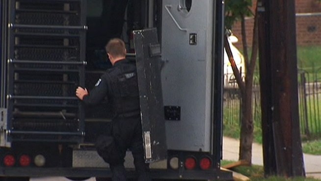 A five-hour standoff in Southeast D.C. ended around 10 a.m. Wednesday with a man in custody. He's a suspect in a fatal shooting overnight.