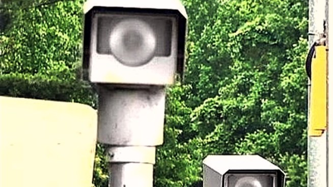 New mobile speed cameras are going up on a stretch of the Capital Beltway near Silver Spring.