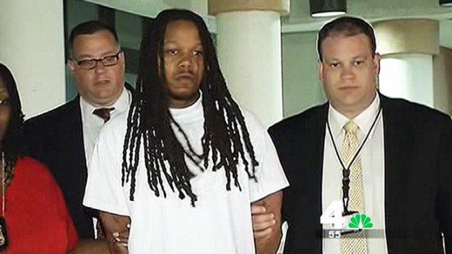 Relatives dropped off the officer's 27-year-old stepson, Antwan Rayvon James, at Prince George's County police headquarters Tuesday. James is charged with first-degree murder and likely will be held without bond.