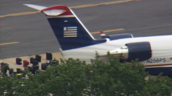 A threat made at the ticket counter in Dayton, Ohio caused a US Airways flight that arrived in DCA to be isolated and searched.