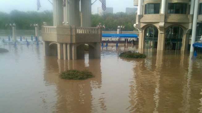 The Potomac River rose overnight, leaving parts of Georgetown completely under water. Now local businesses are coping.