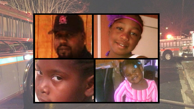 A father and three little girls, killed in a fire in their Glenarden, Md., home were laid to rest. News4 Prince George's County Bureau Chief Tracee Wilkins reports.