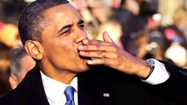 See a roundup of the day's events, including Obama's inaugural address, Beyonce's rendition of the national anthem, and the first lady's look. 