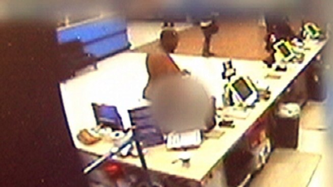 Verdon Lamont Taylor was arrested after allegedly walking around an Exton, Pa. Walmart naked. Surveillance video later revealed that Taylor stole socks from the store, police say. 