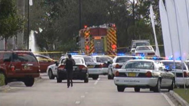 NBC 6 reporter Donna Rapado reports about a Sunrise church service ended in tragedy Sunday afternoon. Outside the church building, a man shot a woman multiple times, then killed himself, authorities and witnesses say. Interviewed are congregants Herrietha Gary and Daron Thompson.
