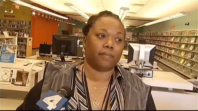 Two librarians who got quite the surprise when a deer smashed through a library window in far southwest Washington.