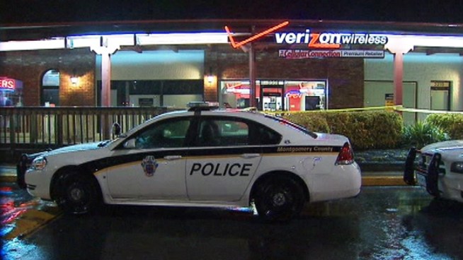 Three men took cash and several cell phones from a Verizon store in Montgomery County Tuesday night, police said.