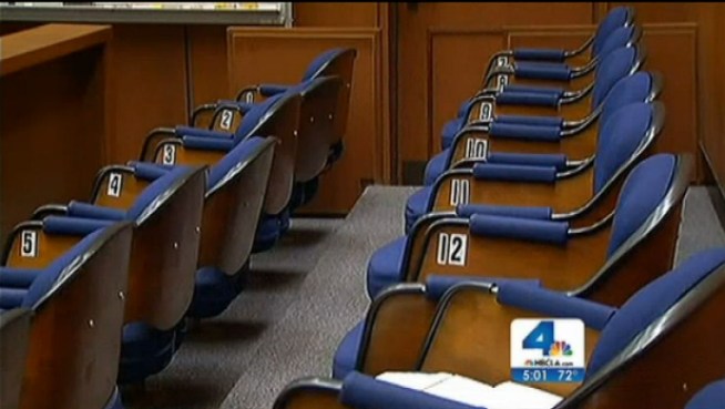 Jurors were split when determining whether six former Bell City Council members misappropriated public funds. The judge sent the jurors back to deliberations after they were unable to reach consensus on several counts. Patrick Healy reports from Downtown L.A. for the NBC4 News at 5 p.m. on March 20,2013.