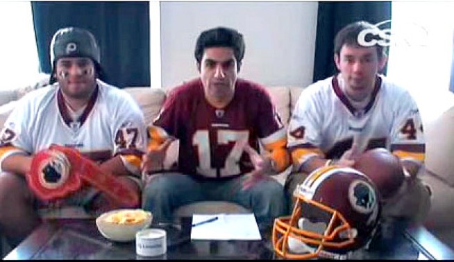 Redskins Rap Unites Wearers of Foam Fingers