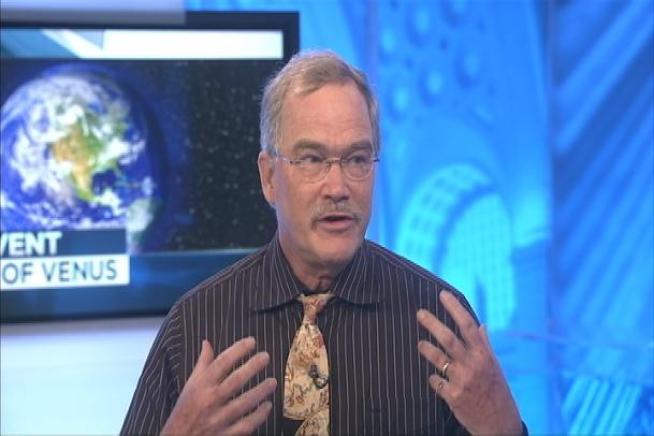Astronomers are gearing for one the rarest events in the Solar System: an alignment of Earth, Venus and the Sun that will not be seen for another 105 years.  Geoff Chester from the US Naval Observatory joins News4 Meteorologist Tom Kierein with more on the transit of Venus.