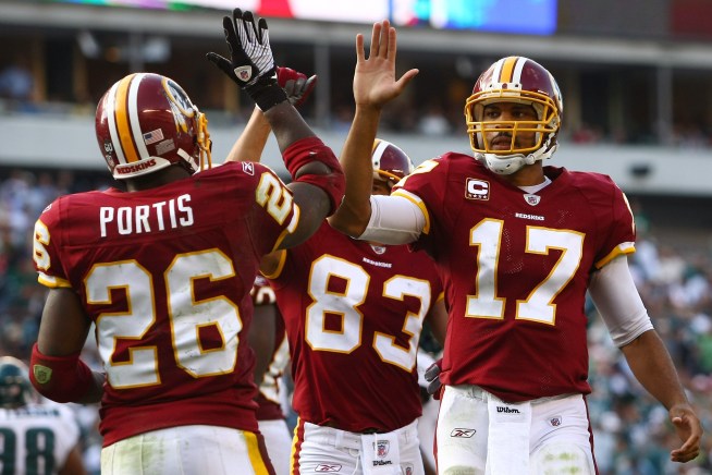 Skins Open Second Half With New-Look Offense