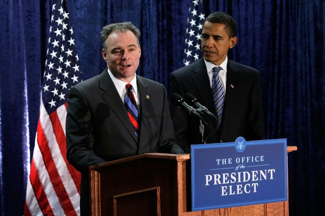 Obama Introduces Kaine as DNC Chief