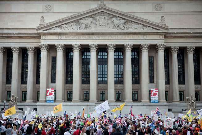 Tea Party Protests Still Have Steam