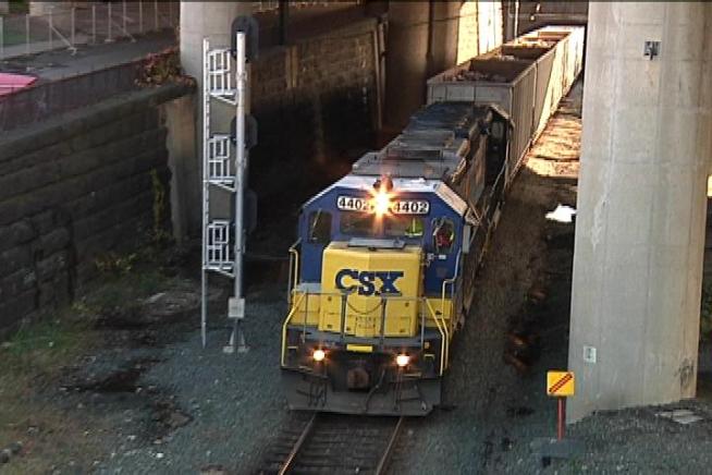 CSX Train Collides With Car in Southeast