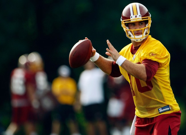Chase Is on for Skins Backup QB Job
