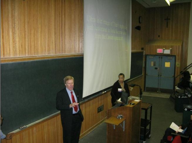 Bob Ryan Talks to Area Science Students