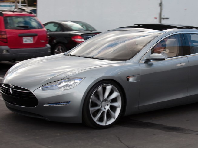 Reckless Tesla Driver Costs Startup Spandex-Clad Friends